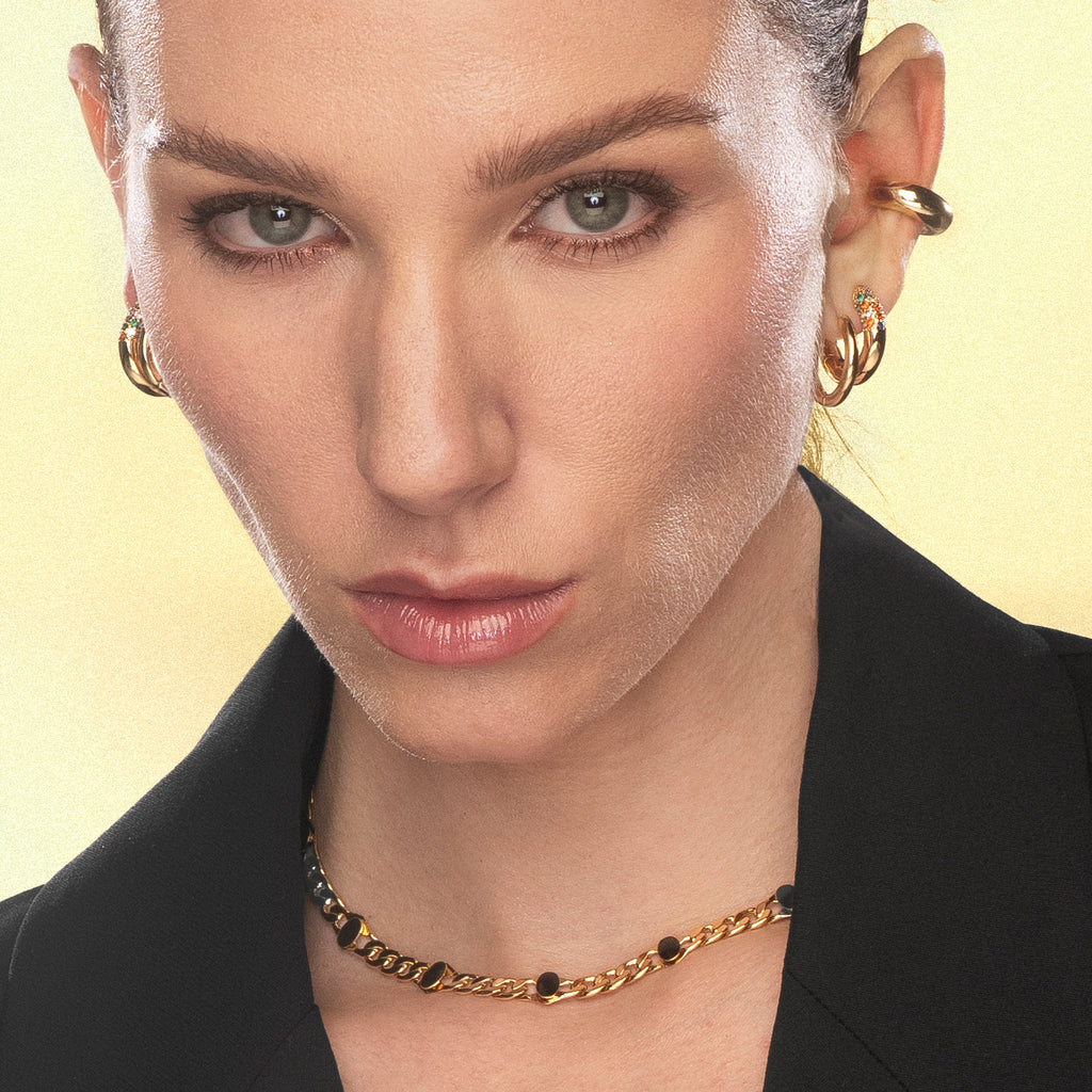 Gold-plated Ear cuff